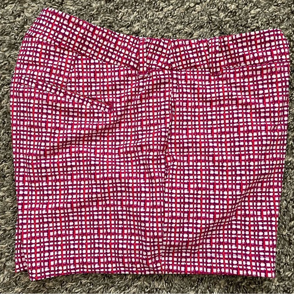 Spanx Hibiscus Gingham Sunshine 4” Shorts Women’s Sz XL